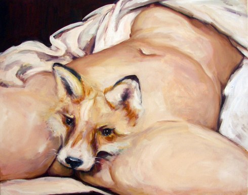 Cash Brown, Cunning Stunt, 2008, oil on canvas, 50 x 60 cm