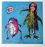 Cash Brown and Adam Cullen_Westfield dreaming_mixed media on paper_15x15 cm_2006