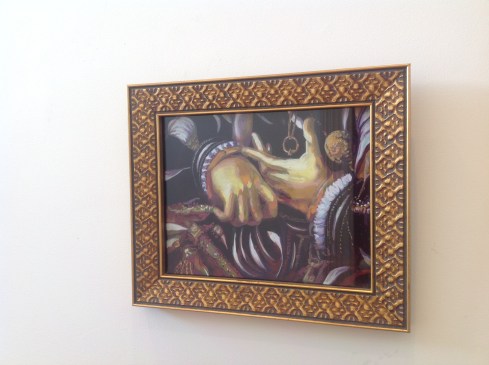 Cash Brown Bombast # 11 after Gossaert, 2010 ink, gouache and pencil on 240 gsm Arches 28 x 33 cm 