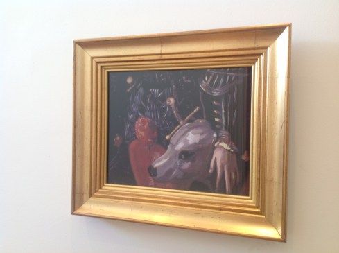 Cash Brown Bombast # 5 after Bronzino , 2010 31 x 36 cm inc frame 