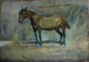 oil painting after treatment